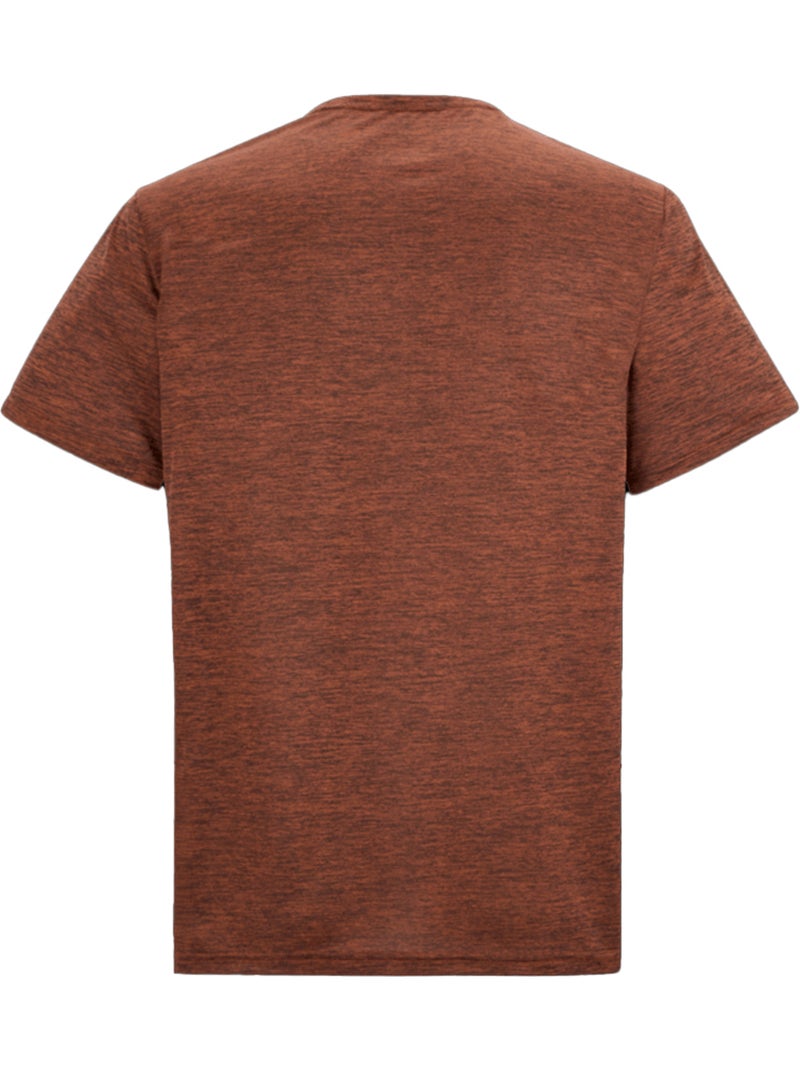 Regatta - T-shirt motif/style Chiné FINGAL EDITION Orange clémentine - Kiabi