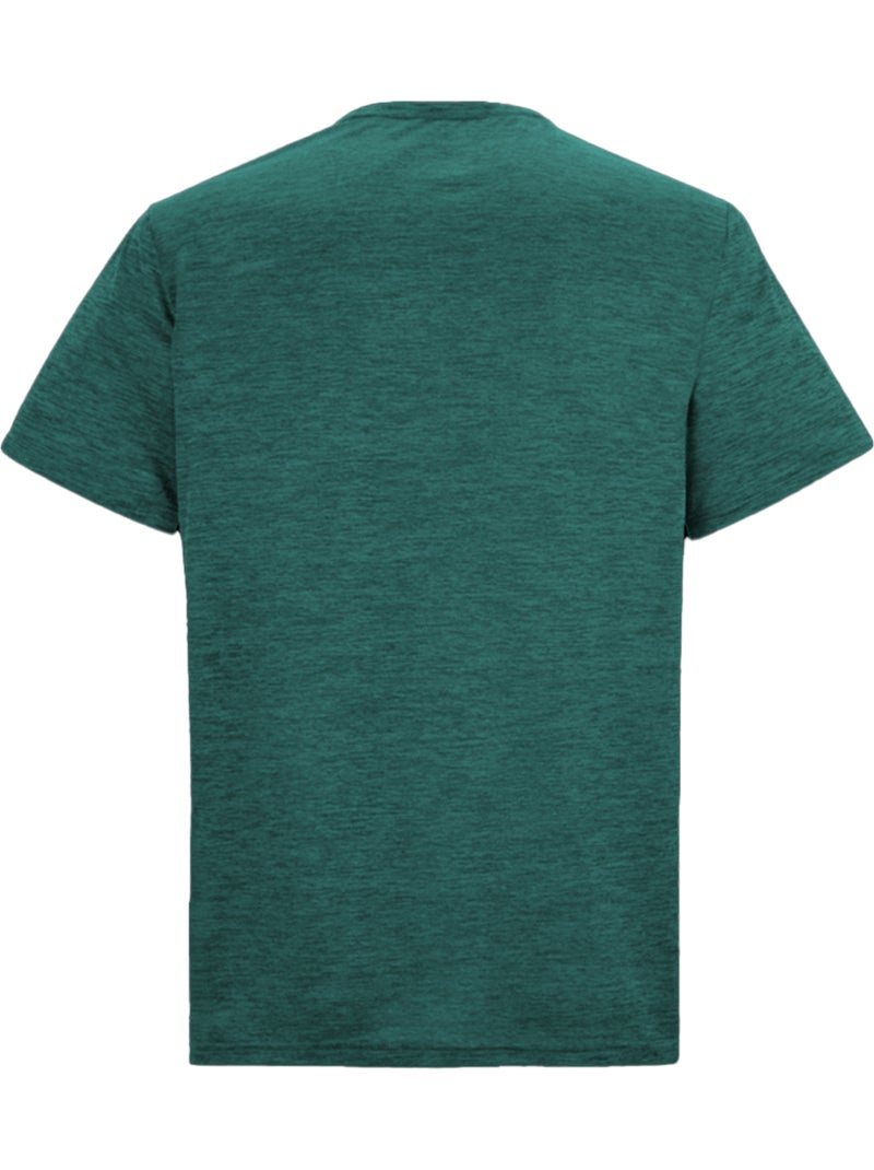 Regatta - T-shirt motif/style Chiné FINGAL EDITION Vert forêt - Kiabi