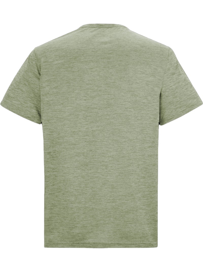 Regatta - T-shirt motif/style Chiné FINGAL EDITION Vert Sauge - Kiabi