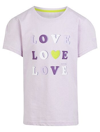 Regatta - T-shirt motif/style Cœur BOSLEY