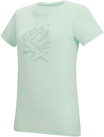 Regatta - T-shirt motif/style dessin au trait FINGAL