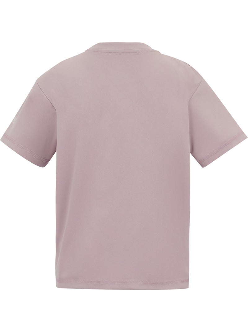 Regatta - T-shirt motif/style fleur et montagne ARIA Mauve lilas - Kiabi