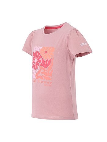Regatta - T-shirt motif/style fleurs sauvages BOSLEY