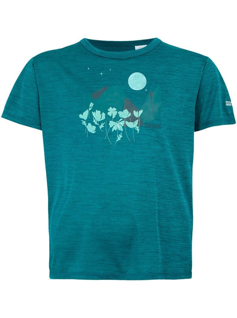 Regatta - T-shirt motif/style Floral ALVARADO Bleu - Kiabi