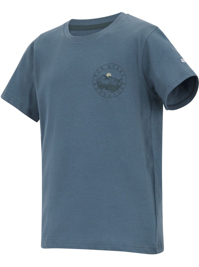 Regatta - T-shirt motif/style graphique BOSLEY FOR EVERY ADVENTURE Bleu - Kiabi