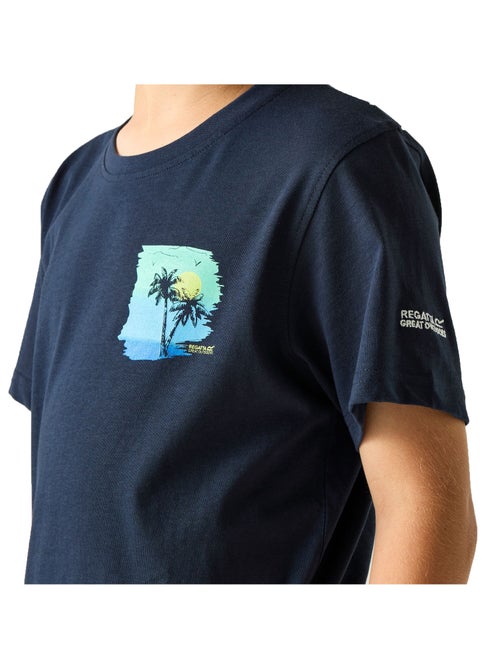 Regatta - T-shirt motif/style imprimé au dos BOSLEY - Kiabi