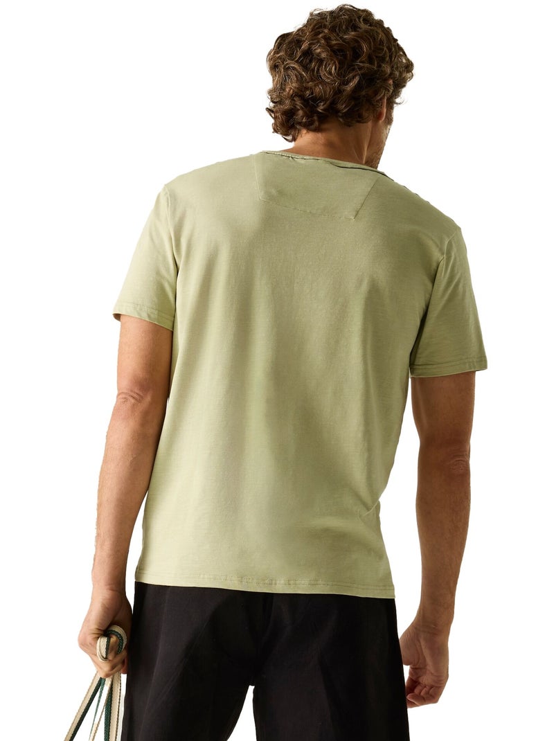 Regatta - T-shirt motif/style logo FINLO Blanc nacré - Kiabi