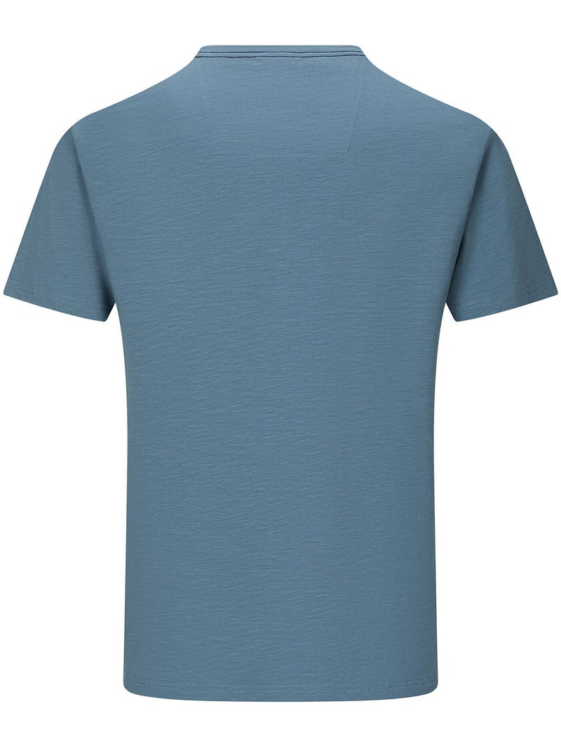 Regatta - T-shirt motif/style logo FINLO Bleu ardoise - Kiabi