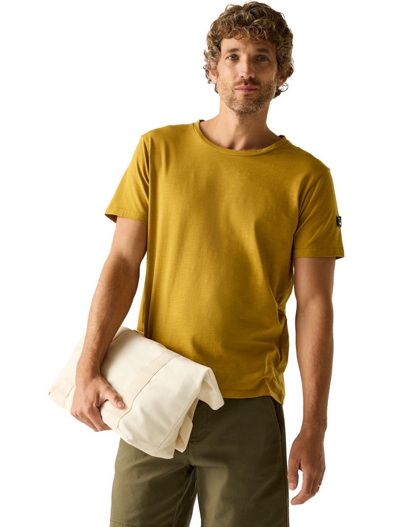 Regatta - T-shirt motif/style logo FINLO Marron - Kiabi