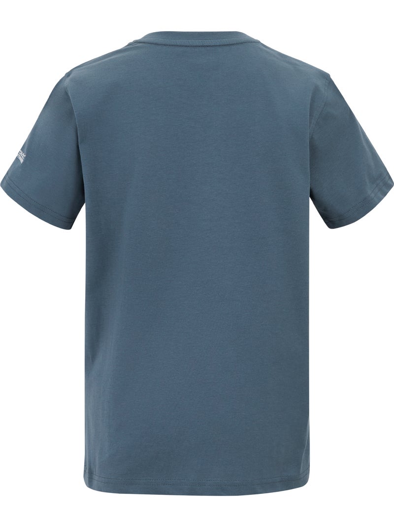 Regatta - T-shirt motif/style lune et montagne BOSLEY FOR EVERY ADVENTURE Bleu - Kiabi