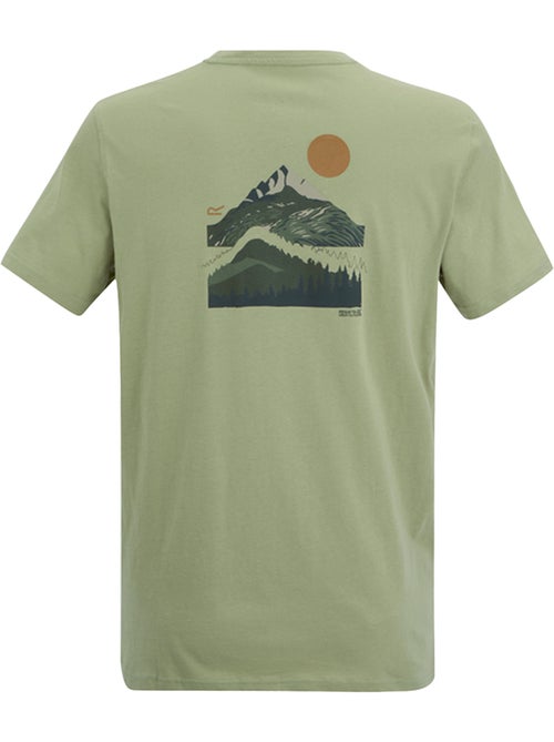 Regatta - T-shirt motif/style lune et montagne BREEZED - Kiabi