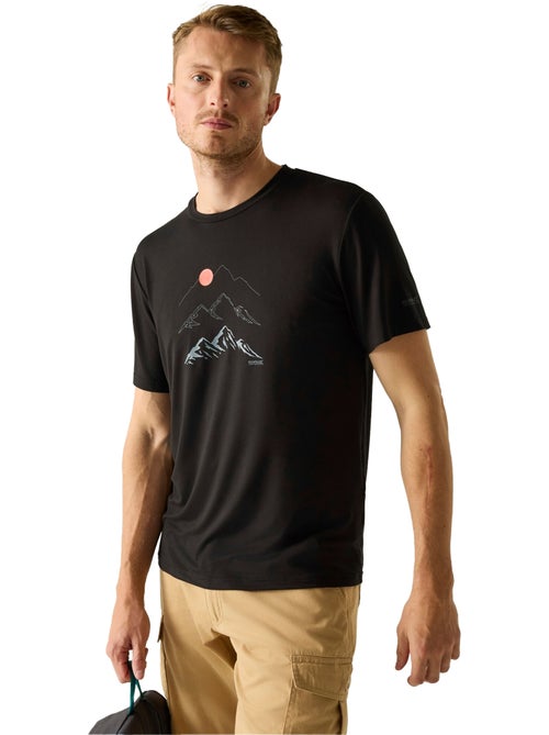 Regatta - T-shirt motif/style lune et montagne FINGAL - Kiabi Regatta - T-shirt motif/style lune et montagne FINGAL - Kiabi