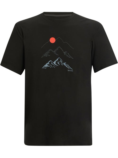 Regatta - T-shirt motif/style lune et montagne FINGAL - Kiabi Regatta - T-shirt motif/style lune et montagne FINGAL - Kiabi