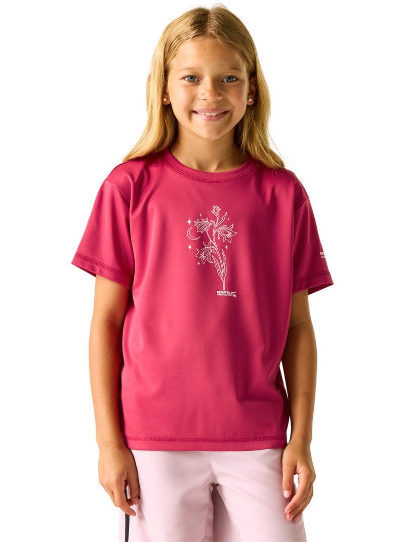 Regatta - T-shirt motif/style Marguerite ARIA Rose foncé - Kiabi