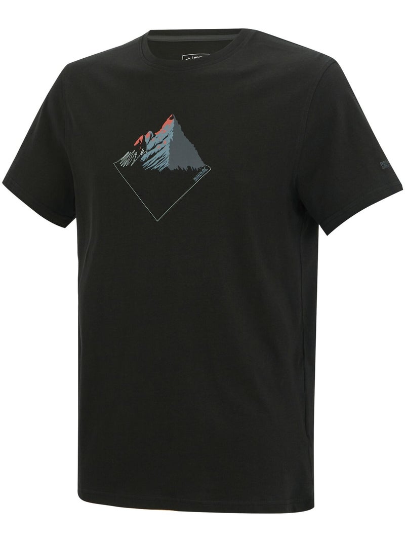 Regatta - T-shirt motif/style montagne BREEZED Noir - Kiabi