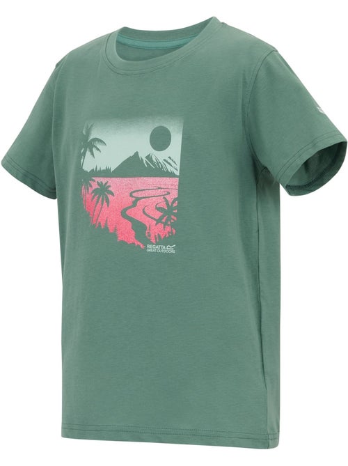 Regatta - T-shirt motif/style œuvre d´art BOSLEY - Kiabi