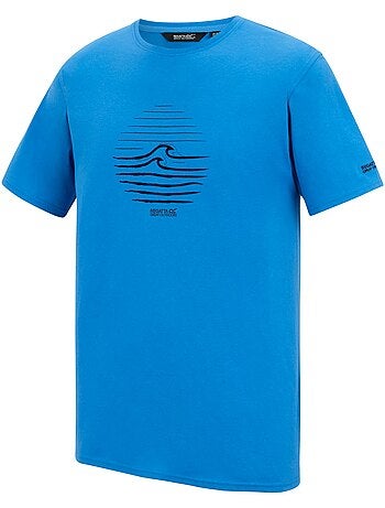 Regatta - T-shirt motif/style ondulé CLINE