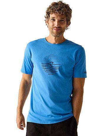 Regatta - T-shirt motif/style ondulé CLINE