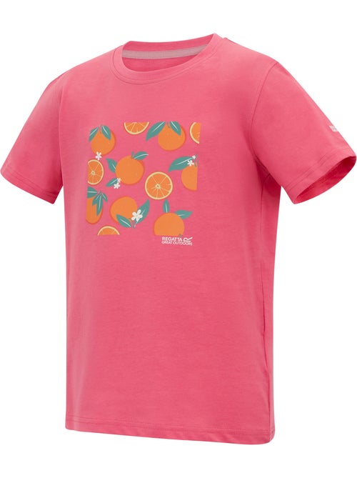Regatta - T-shirt motif/style orange BOSLEY - Kiabi