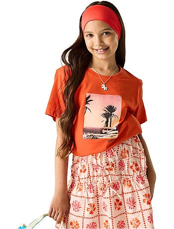 Regatta - T-shirt motif/style palmier BOSLEY