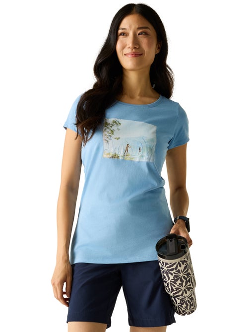Regatta - T-shirt motif/style paysage BREEZED - Kiabi Regatta - T-shirt motif/style paysage BREEZED - Kiabi
