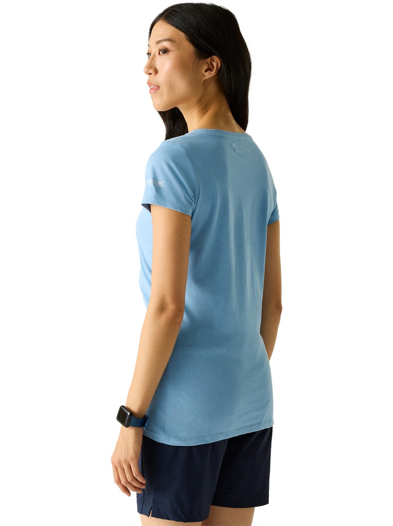 Regatta - T-shirt motif/style paysage BREEZED Bleu ardoise - Kiabi