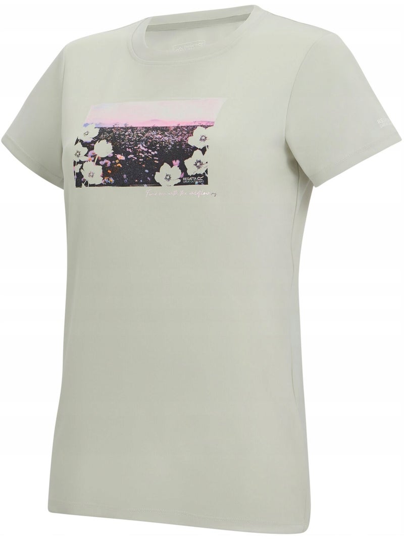 Regatta - T-shirt motif/style paysage FINGAL Gris perle - Kiabi