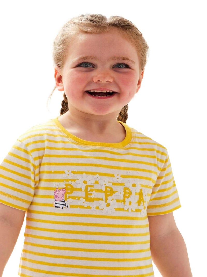 Regatta - T-shirt motif/style Peppa Pig - Bébé (George Pig) Jaune foncé - Kiabi
