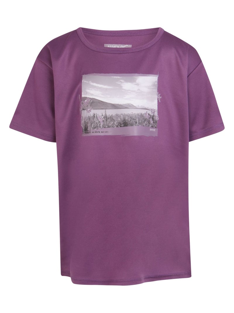 Regatta - T-shirt motif/style Photo ALVARDO Violet - Kiabi