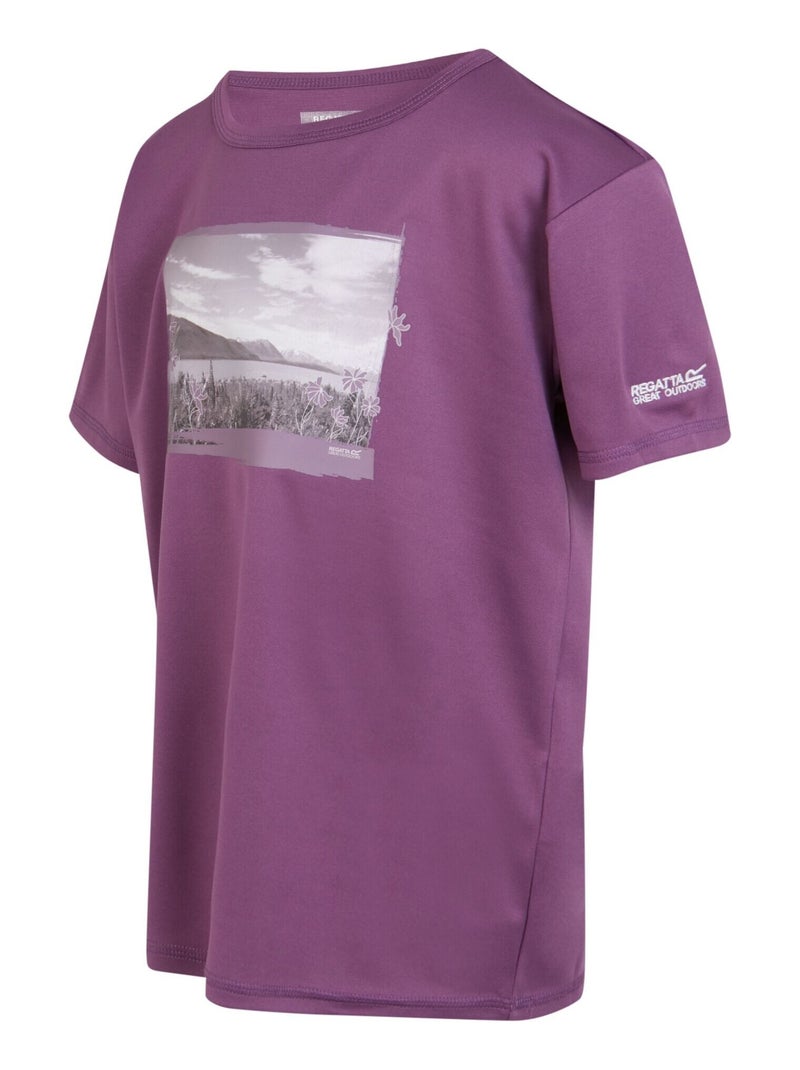 Regatta - T-shirt motif/style Photo ALVARDO Violet - Kiabi