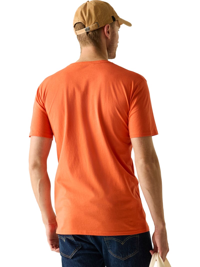 Regatta - T-shirt motif/style plage CLINE Orange - Kiabi