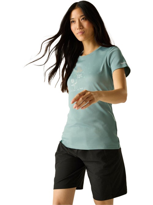 Regatta - T-shirt motif/style plantes FINGAL SLOGAN - Kiabi Regatta - T-shirt motif/style plantes FINGAL SLOGAN - Kiabi