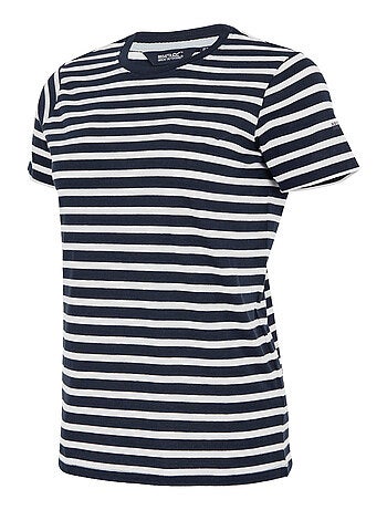 Regatta - T-shirt motif/style rayé BAYLETTA