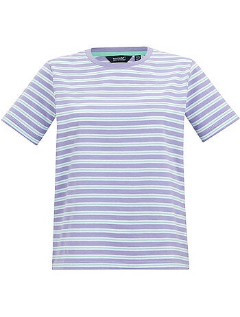 Regatta - T-shirt motif/style rayé BAYLETTA