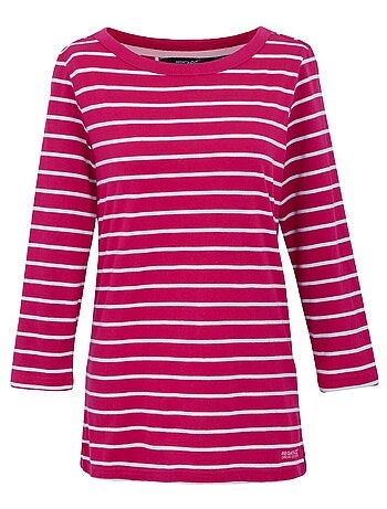 Regatta - T-shirt motif/style rayé BAYLETTE