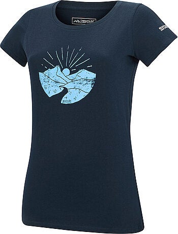 Regatta - T-shirt motif/style scène de montagne BREEZED