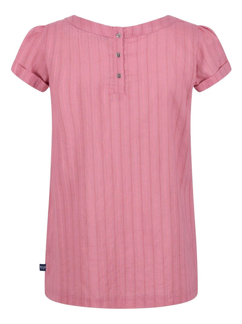 Regatta - T-shirt motif/style Tissu dobby JAELYNN Rose pâle - Kiabi