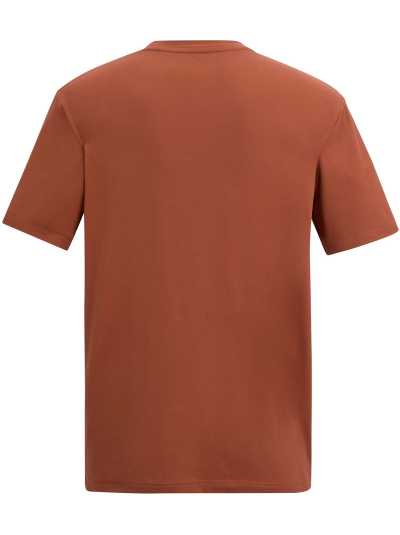 Regatta - T-shirt motif/style topographique FINGAL Rouge brique - Kiabi
