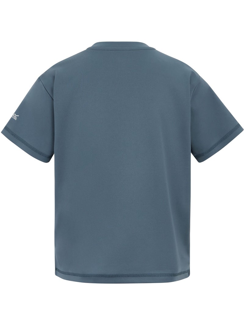 Regatta - T-shirt motif/style vélo ALVARADO Bleu ardoise - Kiabi