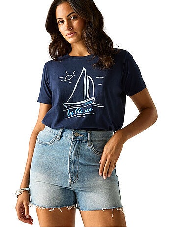 Regatta - T-shirt motif/style voilier FILANDRA