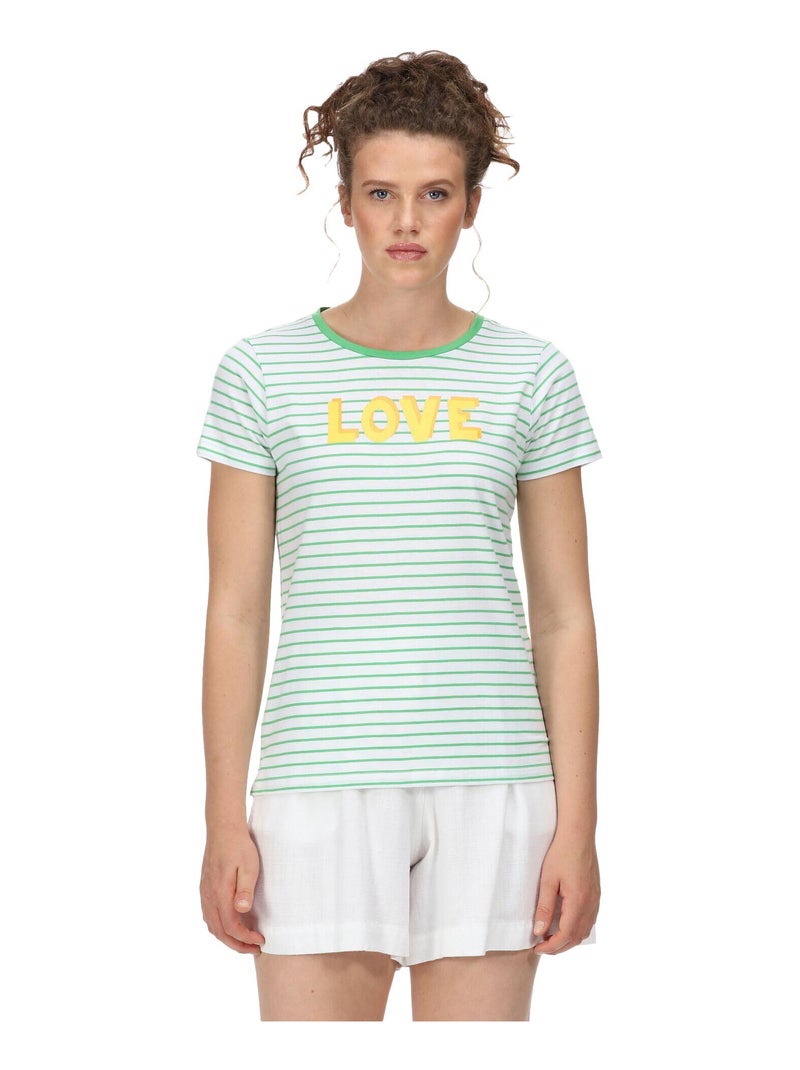 Regatta - T-shirt ODALIS Vert forêt - Kiabi