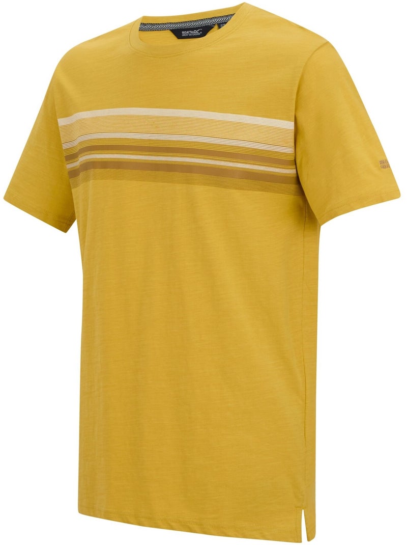 Regatta - T-shirt RENDRO Jaune foncé - Kiabi