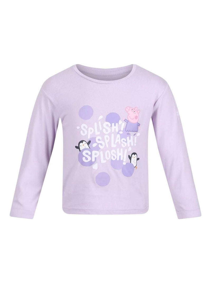 Regatta - T-shirt SPLISH SPLASH SPLOSH Violet - Kiabi