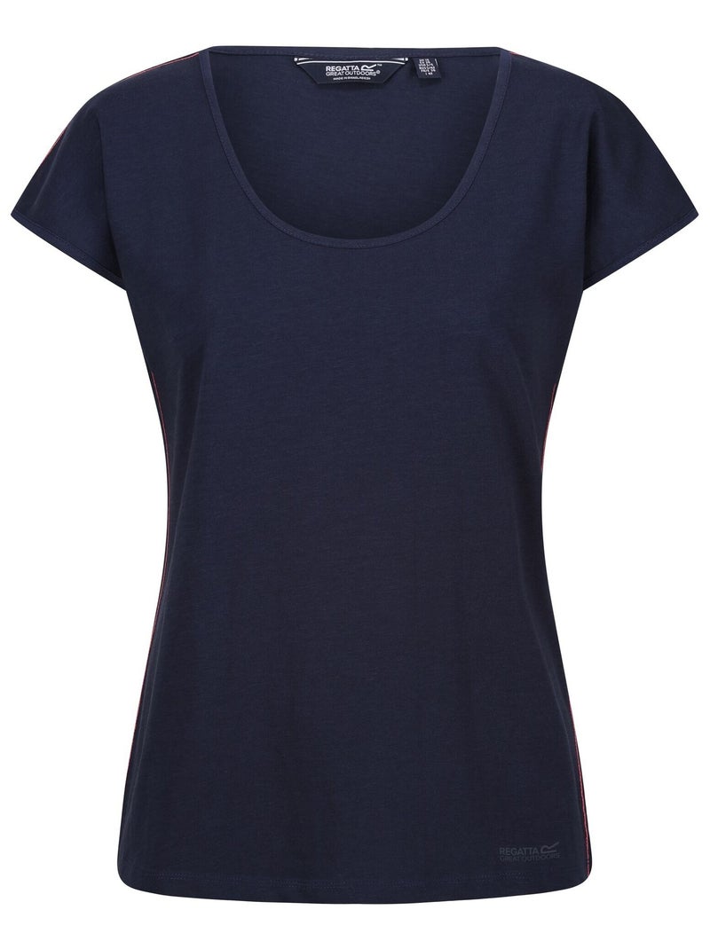 Regatta - T-shirt TELISSE Bleu marine - Kiabi