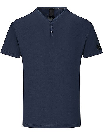 Regatta - T-shirt uni col V boutonné DEWI