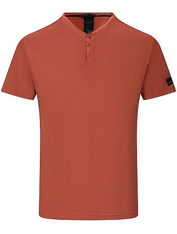 Regatta - T-shirt uni col V boutonné DEWI