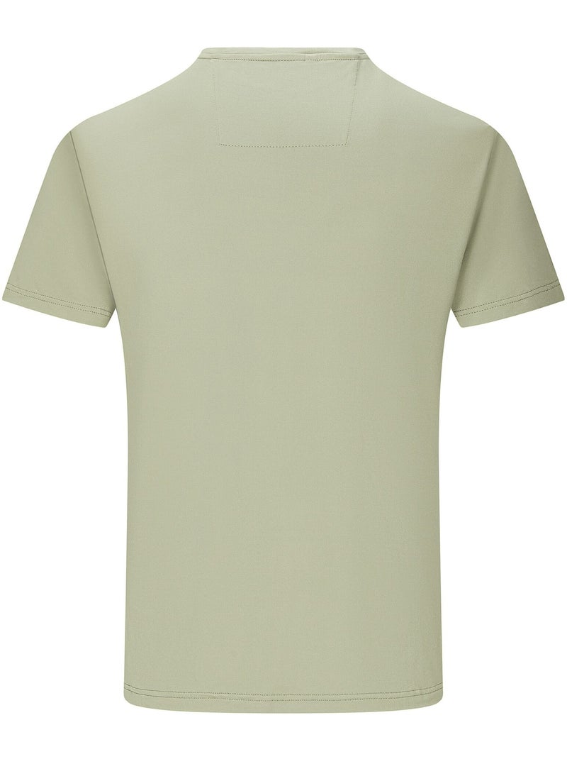 Regatta - T-shirt uni col V boutonné DEWI Vert pastel - Kiabi