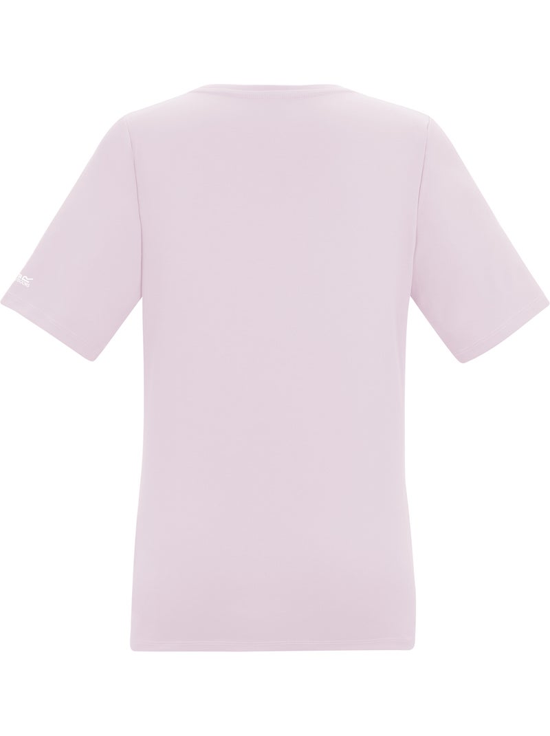 Regatta - T-shirt uni col V FINGAL Rose - Kiabi