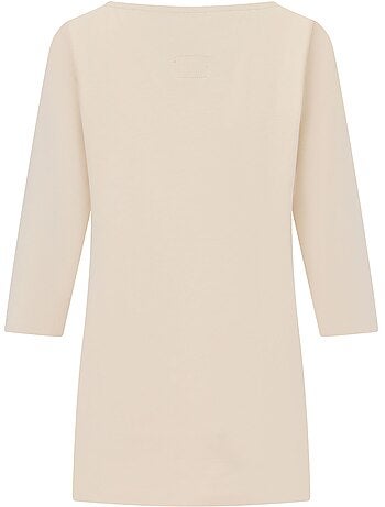 Regatta - T-shirt uni manches ¾ col bateau PEVIA