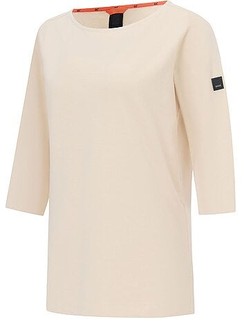 Regatta - T-shirt uni manches ¾ col bateau PEVIA